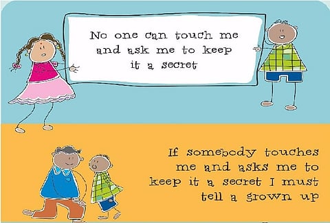 How to talk to kids about personal safety? Check out these posters by a Chennai NGO