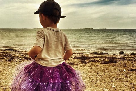 A mother's response to stranger who asked why her son wears tutus is winning the internet