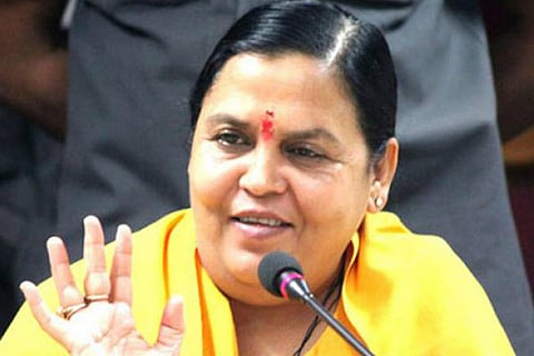 Rapists should be beaten, wounds sprinkled with chilli: Uma Bharti