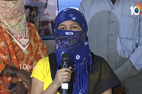 Screenshot of video from the press meet