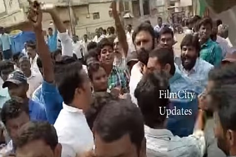 TDP and YSRCP workers clash in Andhra after former takes out 'victory rally' at Gudivada