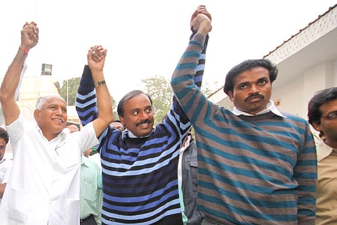 Hum saath saath hain: BJP leaders to attend Janardhana Reddy daughter’s wedding