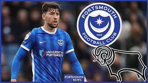 Callum Lang will play no part for Portsmouth against Derby County
