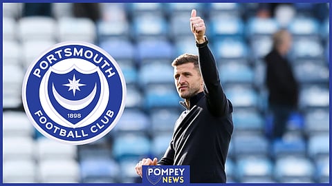 Portsmouth manager John Mousinho