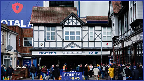 Fratton Park, home of Portsmouth FC