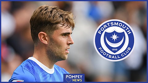 Portsmouth defender Zak Swanson