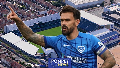 Marlon Pack returned to his former club Portsmouth after 100 league games for Cardiff