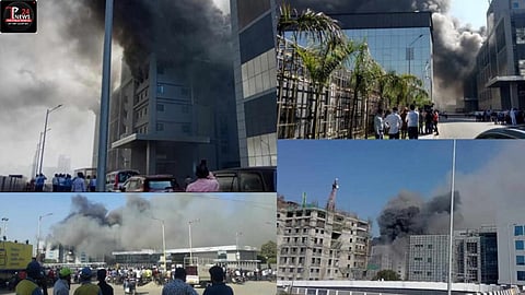 पुण्यातील सीरम इन्स्टिट्यूट ऑफ इंडिया इमारतीत आग …