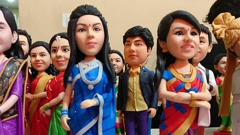 3D miniature statues