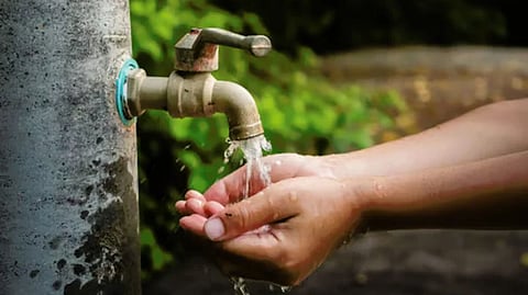Drinking water supply restored at Kakkanad NGO quarters