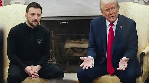 trump slams zelensky