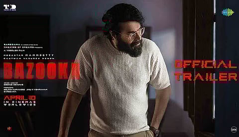 ആരാധകര് ആവേശത്തോടെ കാത്തിരിക്കുന്ന മമ്മൂട്ടി ചിത്രം ബസൂക്കയുടെ ട്രെയ്ലര് റിലീസ് ചെയ്തു