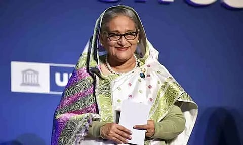 സർക്കാറിനെ അട്ടിമറിക്കാൻ ഗൂഢാലോചന: ശൈഖ് ഹസീനക്കെതിരെ കേസ്