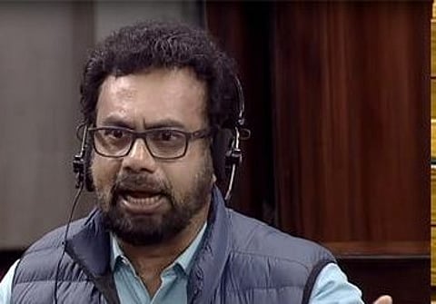 John Brittas MP against BJP minister