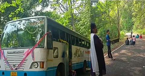 ksrtc bus breakdown
