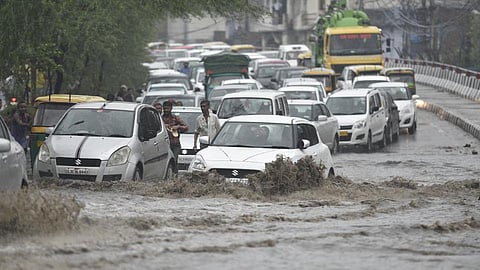 10 rescued after heavy rain inundates Delhi village