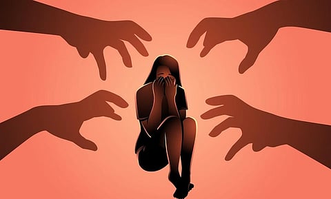 A 20-year-old woman gang-raped by three men