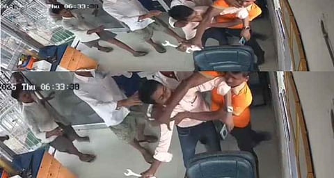 Petrol pump employee