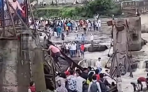 Bridge collapse