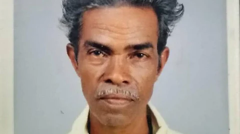 elderly man died
