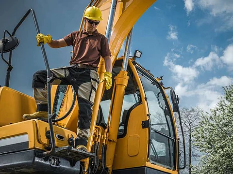 Excavator operator training