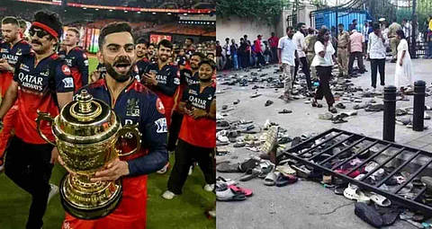 ചിന്നസ്വാമി സ്റ്റേഡിയം അപകടം: ആർ.സി.ബിയെയും വിരാട് കോഹ്ലിയെയും കുറ്റപ്പെടുത്തി കർണാടക സർക്കാർ; റിപ്പോർട്ട് പുറത്തുവിട്ട് കർണാടക ഹൈക്കോടതി, വീഡിയോ | Chinnaswamy Stadium accident