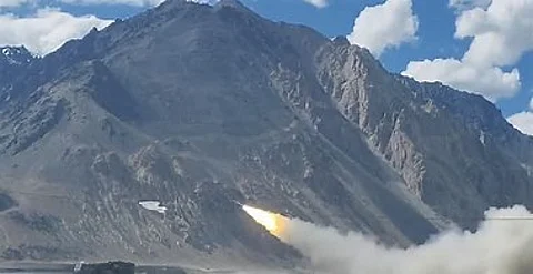 Akash Prime air defense system