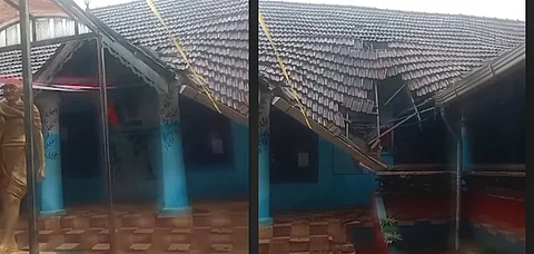 school building collapsed