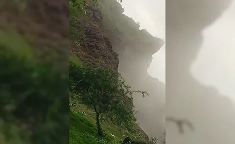 mountain collapse