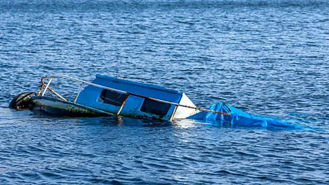 Boat sinks
