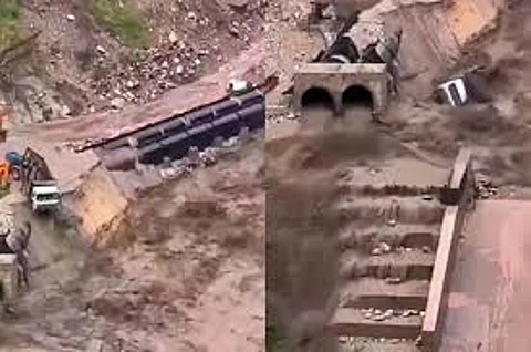 Dam collapses
