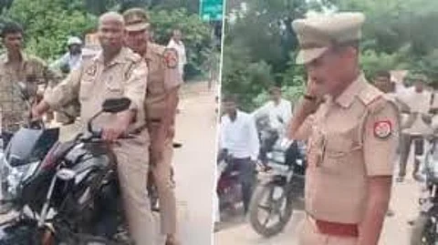 drunk policeman