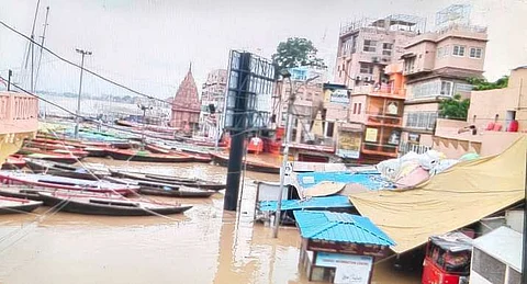 Ganga overflows