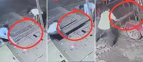 stealing drain covers