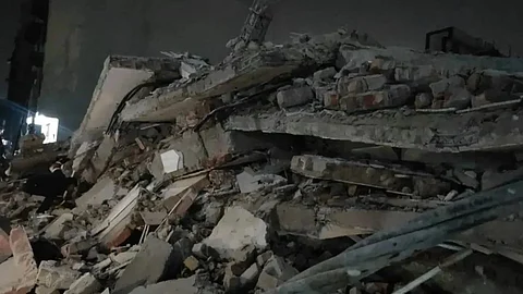 Wall collapses