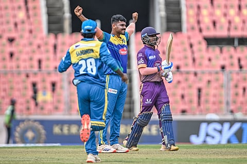 കെ.സി.എല്ലിൽ വിക്കറ്റ് വേട്ട നടത്തി മലപ്പുറത്തിന്റെ സ്വന്തം സിബിൻ ഗിരീഷ്