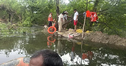 Drainage collapses