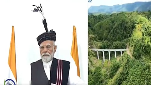 Mizoram's first railway station