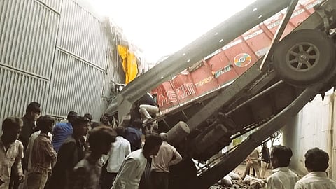 Truck accident