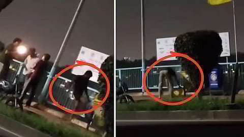 drunk youths creating a ruckus on VIP Road