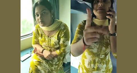 ടിക്കറ്റില്ലാതെ യാത്ര, ചോദ്യം ചെയ്ത ടിടിഇയോട് തട്ടിക്കയറി അധ്യാപിക: വീഡിയോ