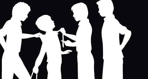 Students clashed in Kozhiode, Police lathi-charged