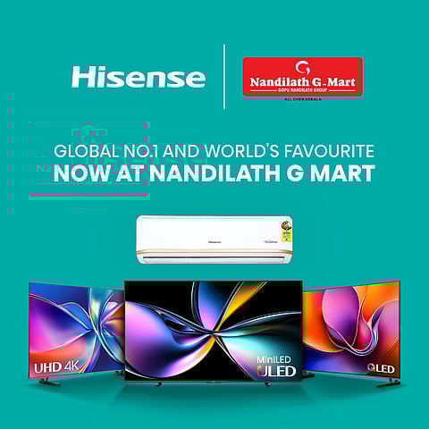 നന്തിലത്ത് ഗ്രൂപ്പുമായി സഹകരിച്ച് ഹൈസെന്സ് ഇന്ത്യ കേരളത്തില് സാന്നിദ്ധ്യം ശക്തമാക്കുന്നു