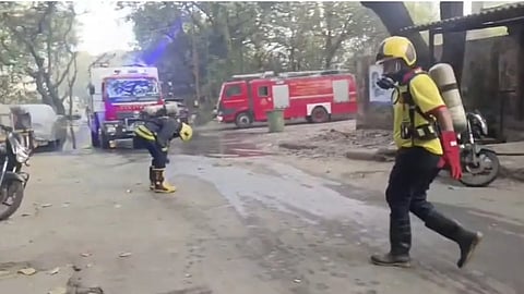 മുംബൈയ്ക്ക് സമീപം ക്ലോറിൻ വാതക ചോർച്ച; ഒരാൾ മരിച്ചു, 18 പേർ ആശുപത്രിയിൽ; ജാഗ്രത നിർദ്ദേശം