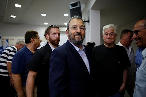 Israel’s ex-PM Ehud Barak