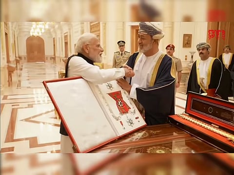 Order of Oman PM Modi