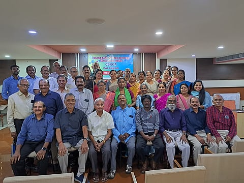 കനറാ ബാങ്ക് റിട്ടയേഴ്സ് ഓഫീസേഴ്സ് അസോസിയേഷൻ കുടുംബസംഗമം പാലക്കാട് നടന്നു