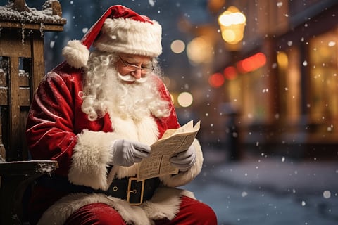 Santa Claus's Iconic Red Suit