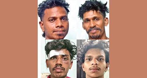 മദ്യം കുറഞ്ഞുപോയെന്ന് തർക്കം; ടാക്സി ഡ്രൈവറെ വെട്ടിപ്പരിക്കേൽപ്പിച്ച നാലംഗ സംഘം പിടിയിൽ | Alappuzha taxi driver attack