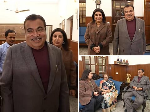 ചാണകം കൊണ്ട് നിർമ്മിച്ച പെയിന്റ്; നിതിൻ ഗഡ്കരിയുടെ 'ഇക്കോ ഫ്രണ്ട്ലി' വീടിന്റെ വിശേഷങ്ങളുമായി ഫറാ ഖാൻ | Nitin Gadkari Home Tour Farah Khan